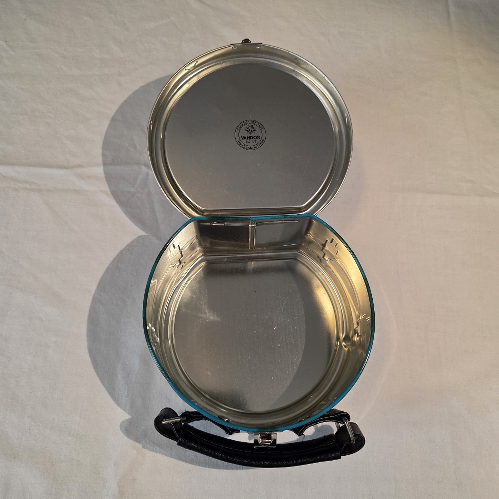 Vintage Janis Joplin Drum Shaped Lunchbox Treasure Box - Picture 4 of 11